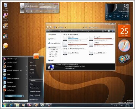 Verdesh SteelFlash para Windows7