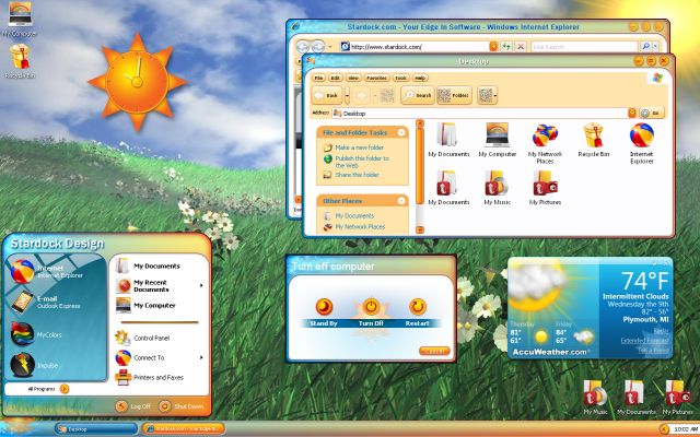 Sunny Day Desktop UmbrellaMOD.CoM