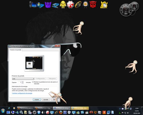 El Pulpo Volador Screensaver