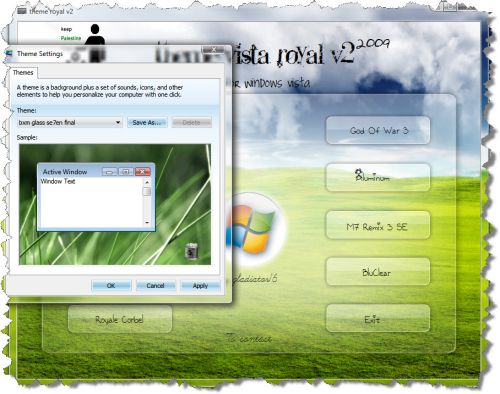 Theme Royal para Vista 2009 AIO v2 