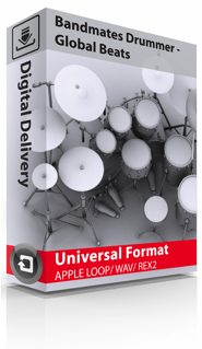 Bandmates Drummer Global Beats MULTiFORMAT